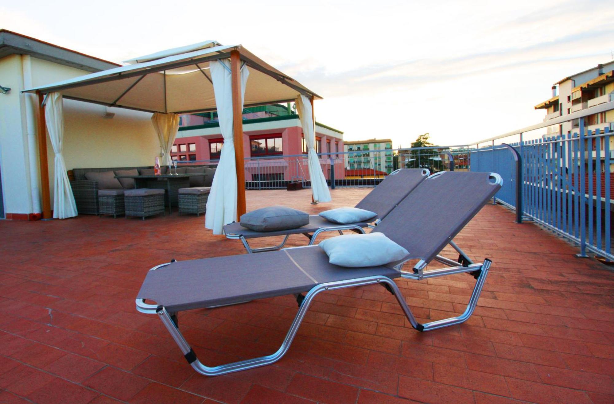 Ferienwohnung Alice House With Amazing Terrace Florenz Exterior foto