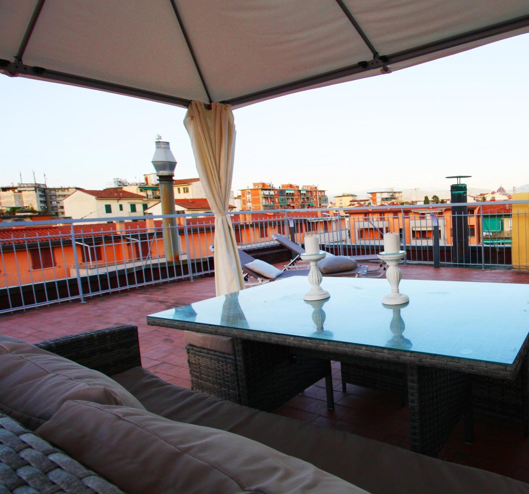 Ferienwohnung Alice House With Amazing Terrace Florenz Exterior foto