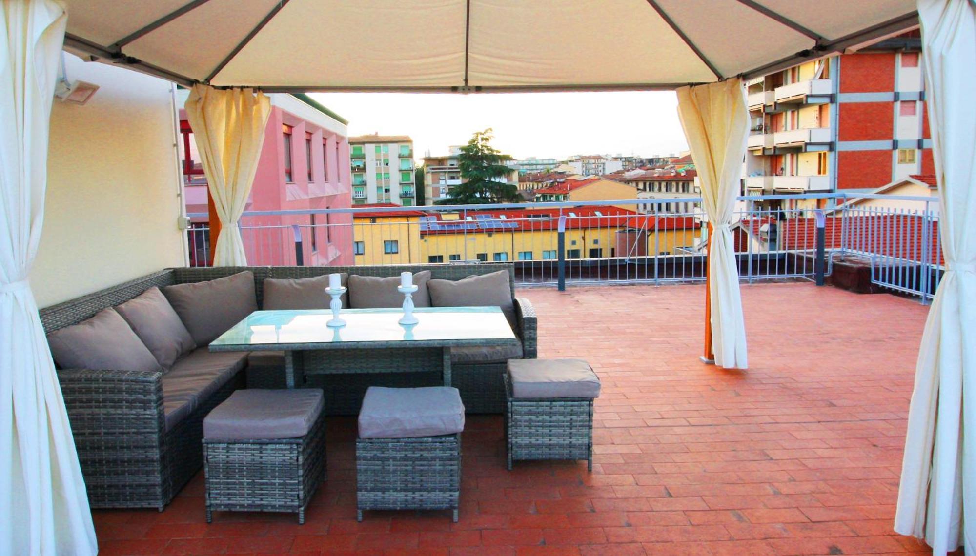 Ferienwohnung Alice House With Amazing Terrace Florenz Exterior foto